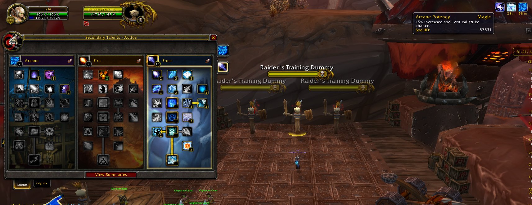 [Spell/Mage] Arcane potency · Issue 4924 · WoWManiaUK/BlackwingLair