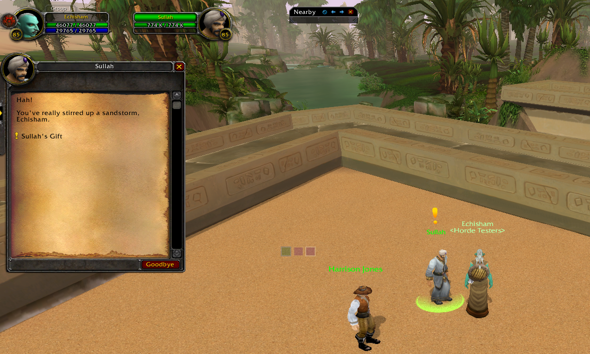 [NPC] Sullah (missing) Uldum · Issue 4703 · WoWManiaUK/BlackwingLair