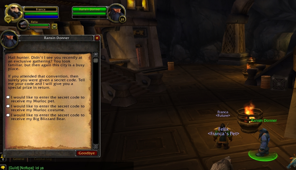 [NPC] fix promotion code NPCs so they work with existing system to ...