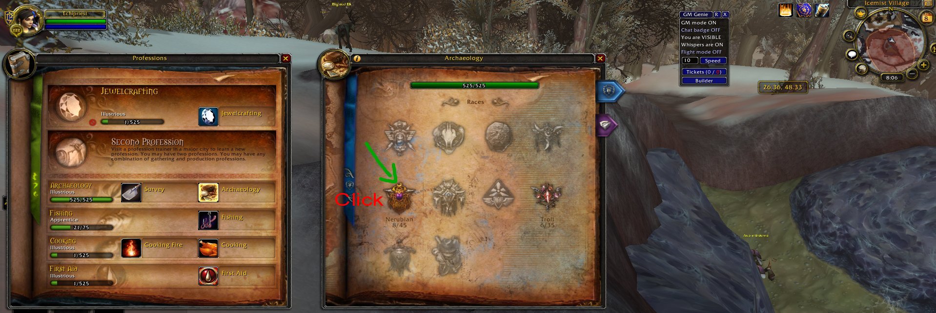 [profession] Archaeology missing nerubian crafting · Issue 2201