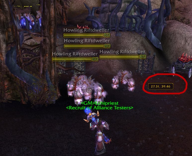 [NPC] Howling Riftdweller (spacing) - Mount Hyjal · Issue #3642 ...