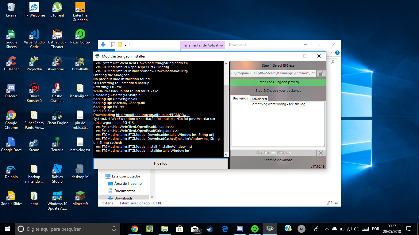 installing error · Issue #31 · ModTheGungeon/ETGMod.Installer · GitHub
