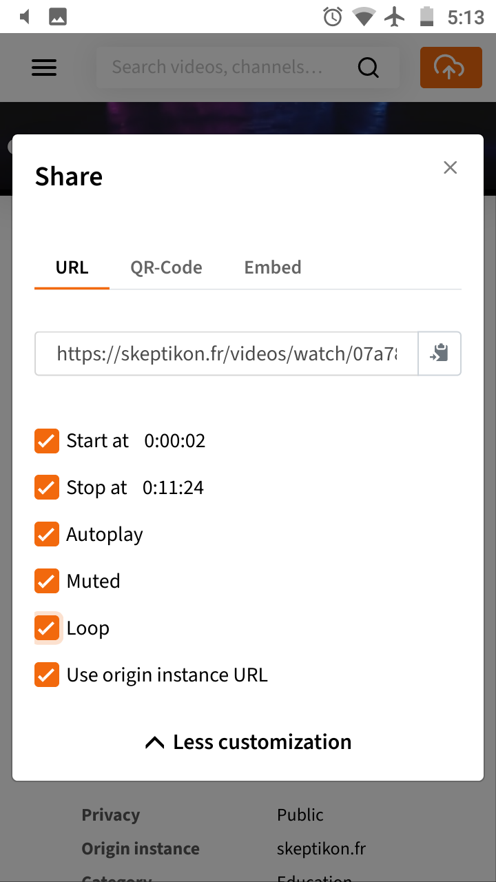 small UI bugs in mobile view · Issue #3664 · Chocobozzz/PeerTube · GitHub