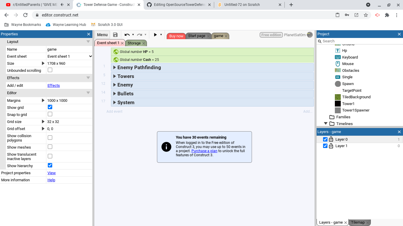 GitHub - johndl05/OpenSourceTowerDefense