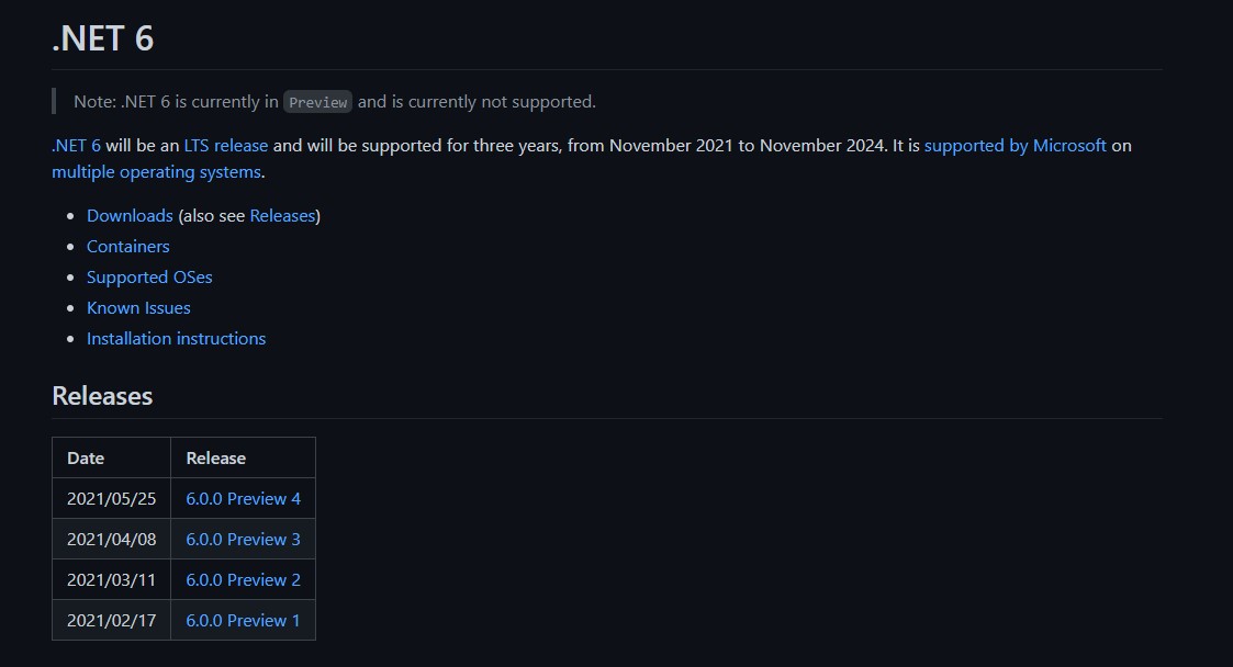 FYI: Nuget updates for .NET 6 Preview 5 (!) appear in Visual Studio ...
