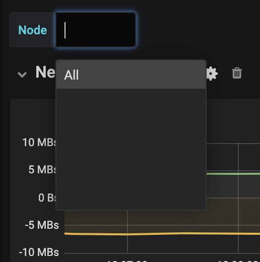 Node drop down menu missing node names · Issue #8 · instrumentisto ...