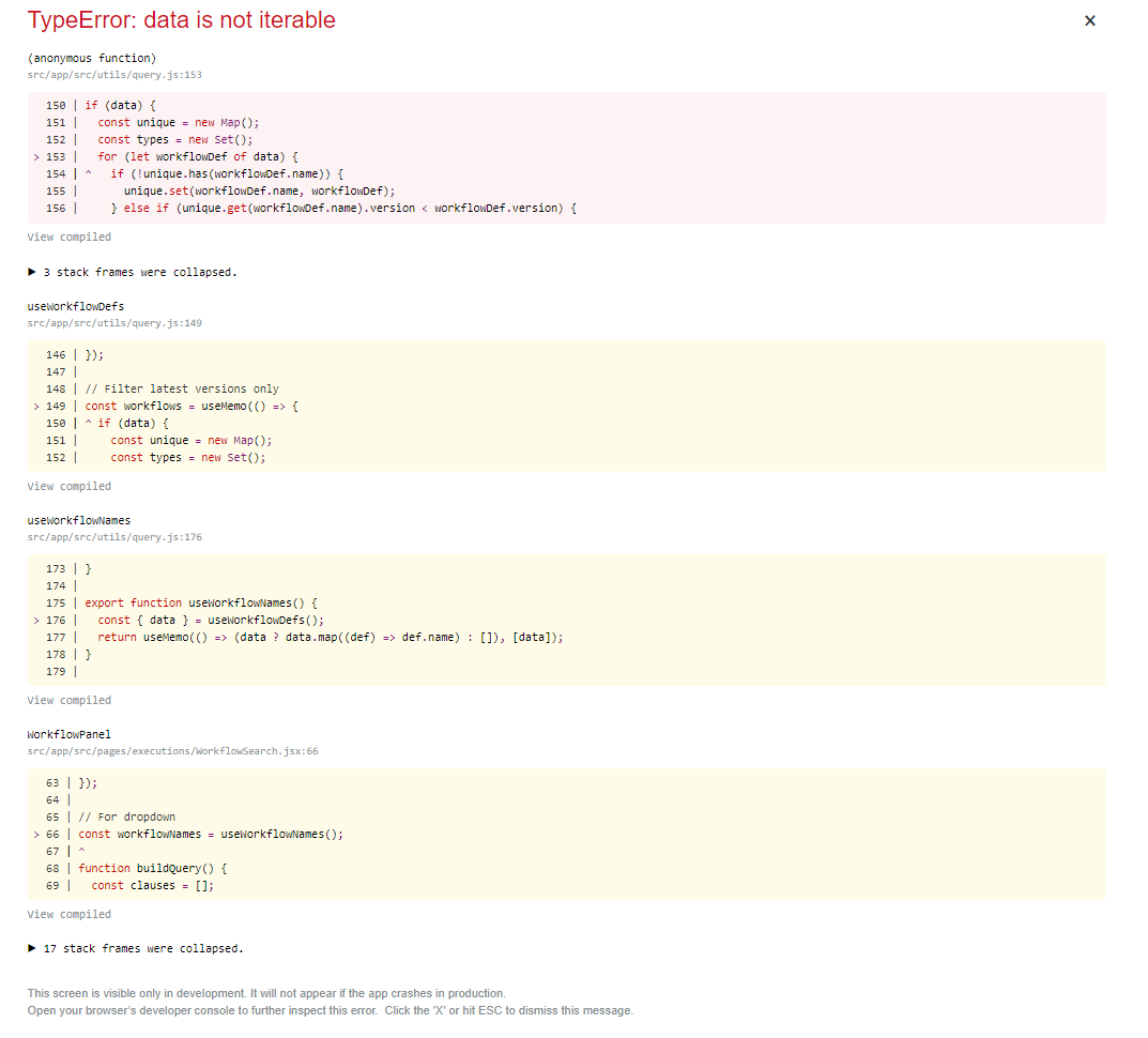 UI Bug with v3.3.6 - TypeError: data is not iterable · Issue #2588 ...
