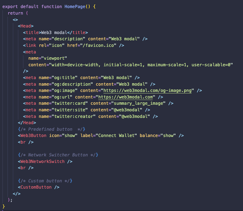 Head tags doesn't work with the Next.Js example · Issue #944 ...