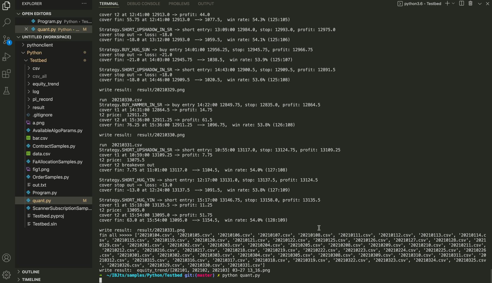github - quantecon : a community based python library... GitHub - fyxtc/python_quant: python写的量化交易demo,测试数据是纳指期货2021.1-2021.3 ...