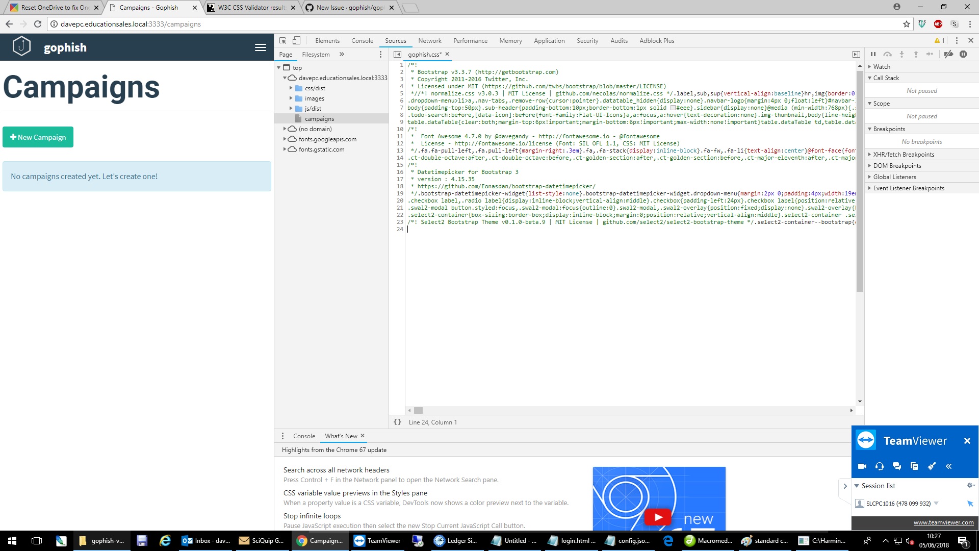 css file issue - whole system appears incorrect · Issue #1101 · gophish ...