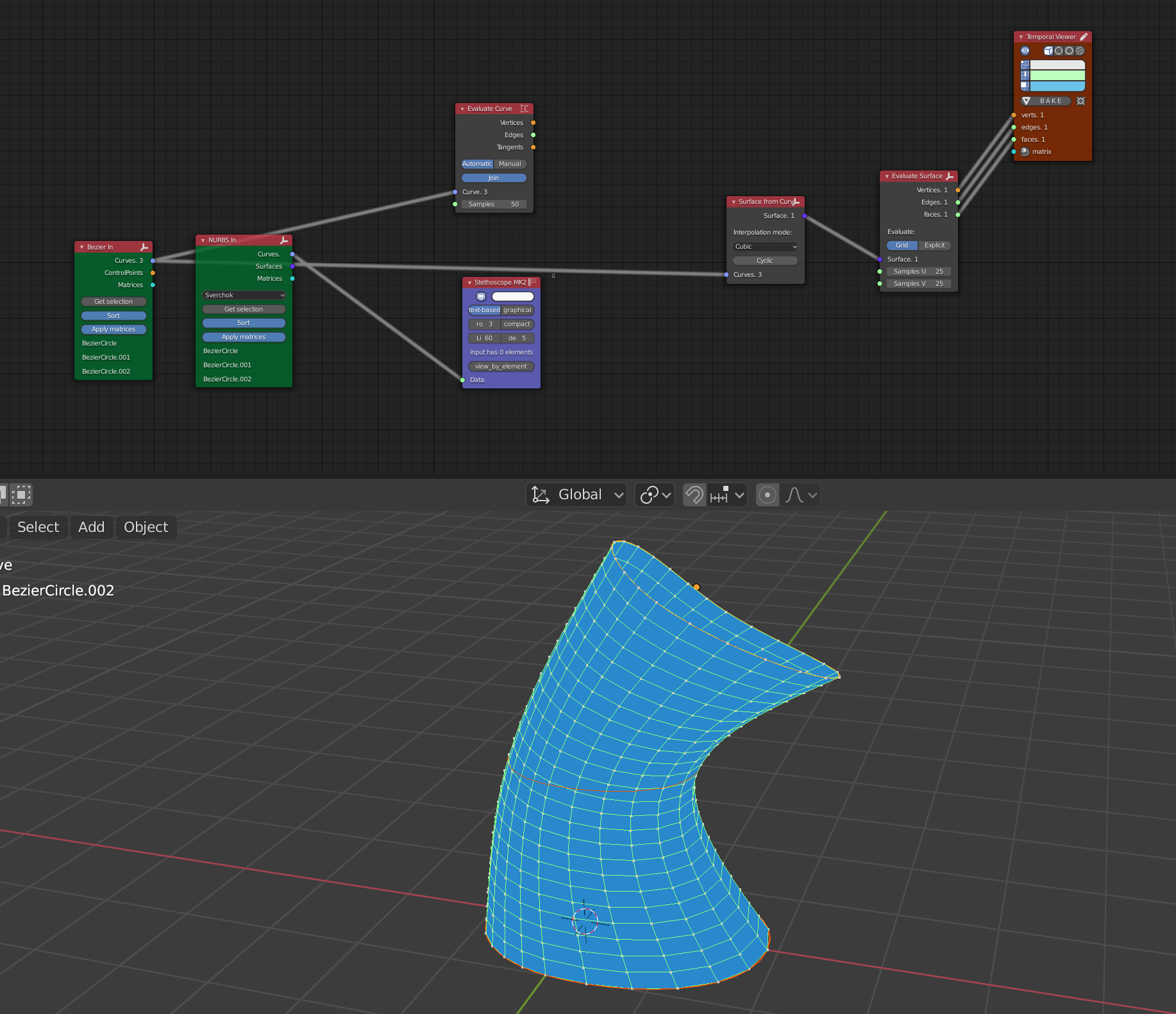 NURBS Surface Loft From Curves seems not working... · Issue #3491 ...