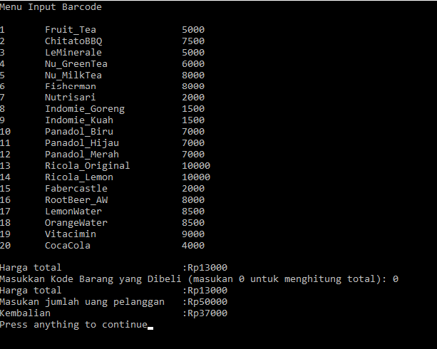 membuat program kasir c++ membuat program kasir c++
