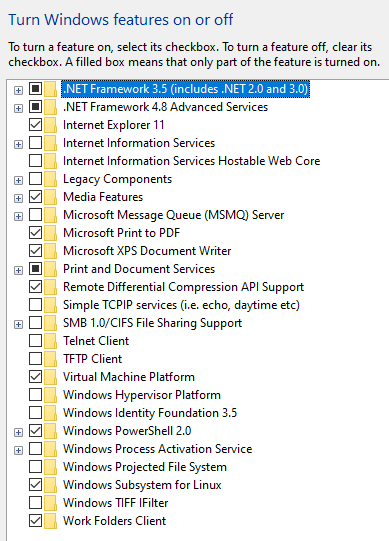 Is Hyper-V necessary or not for WSL2? Can it be activated on Windows 10 ...