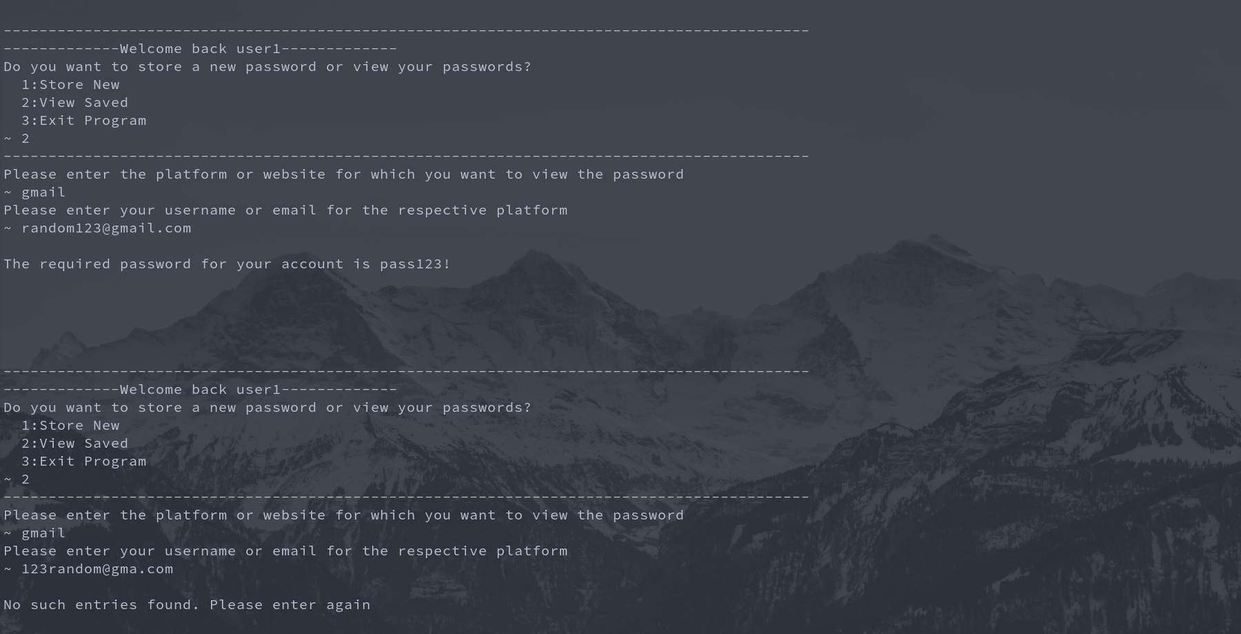 GitHub - shreyasl10/Password-Manager: A CLI-based application made ...