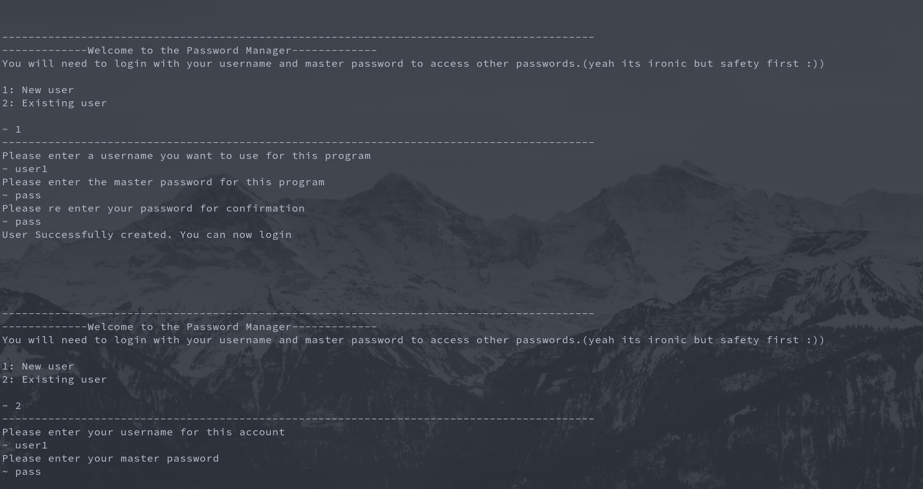 GitHub - shreyasl10/Password-Manager: A CLI-based application made ...