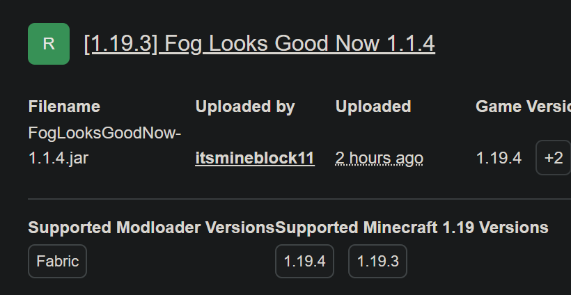 Latest version broken on 1.19.4 despite 1.19.4 marked as supported on ...