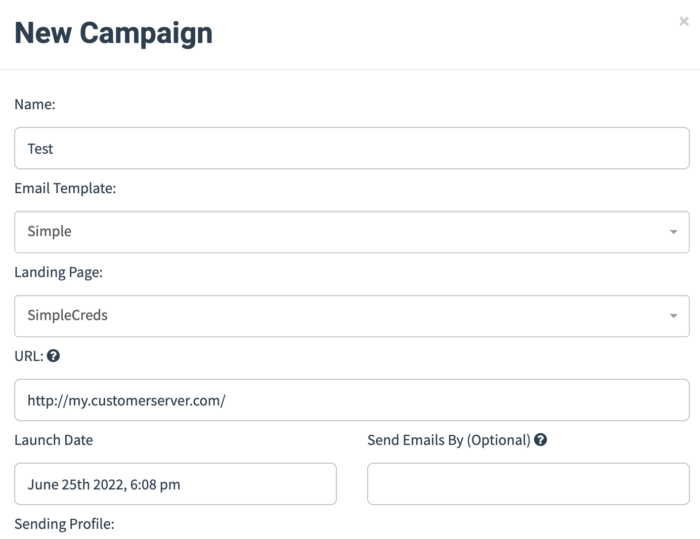 Landing Pages In Campaigns · Issue 2510 · gophish/gophish · GitHub