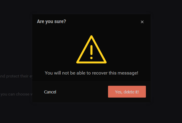Dialogs