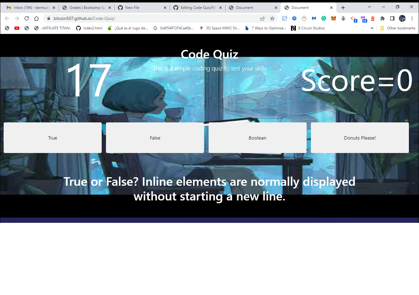 GitHub - bitcoin507/Code-Quiz: Homework Assignment Code quiz