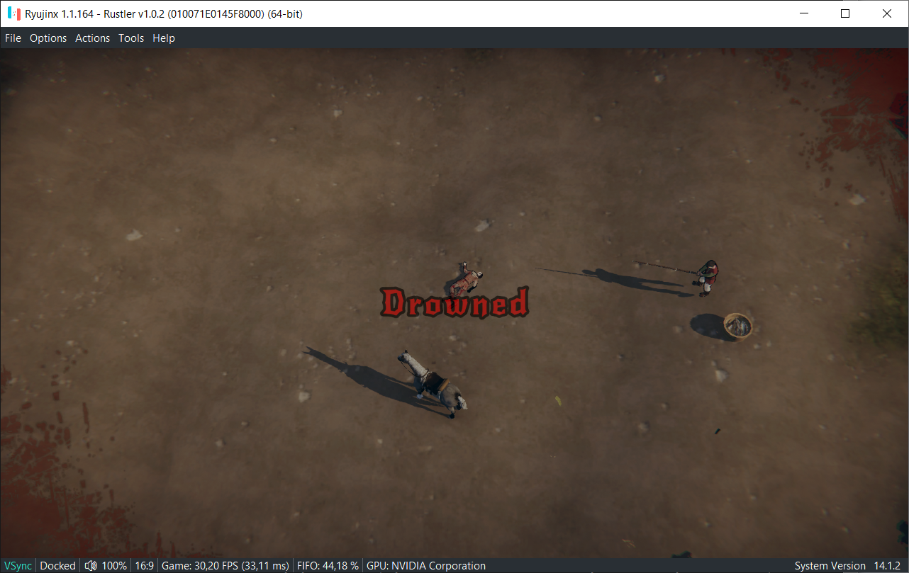 Rustler 010071E0145F8000 · Issue 3932 · Ryujinx/RyujinxGamesList