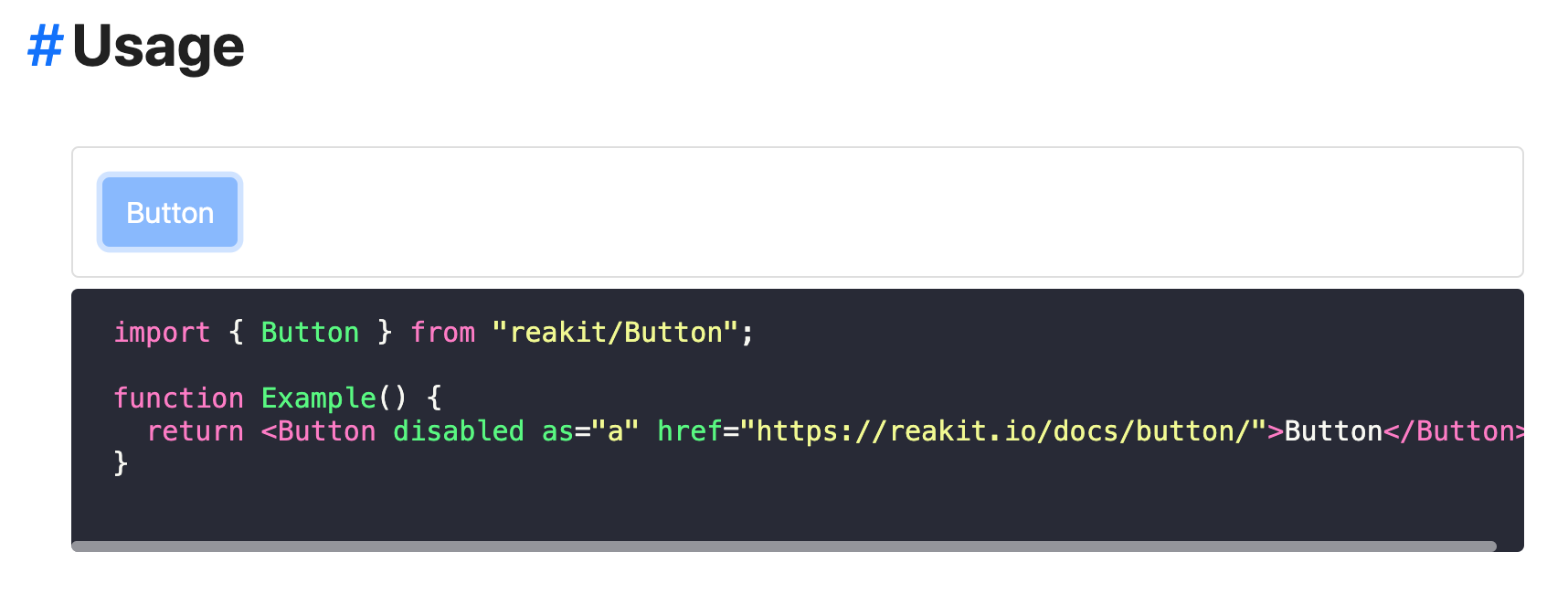 [Button] As 'a' with disabled prop focuses on `tab` · Issue #722 ...