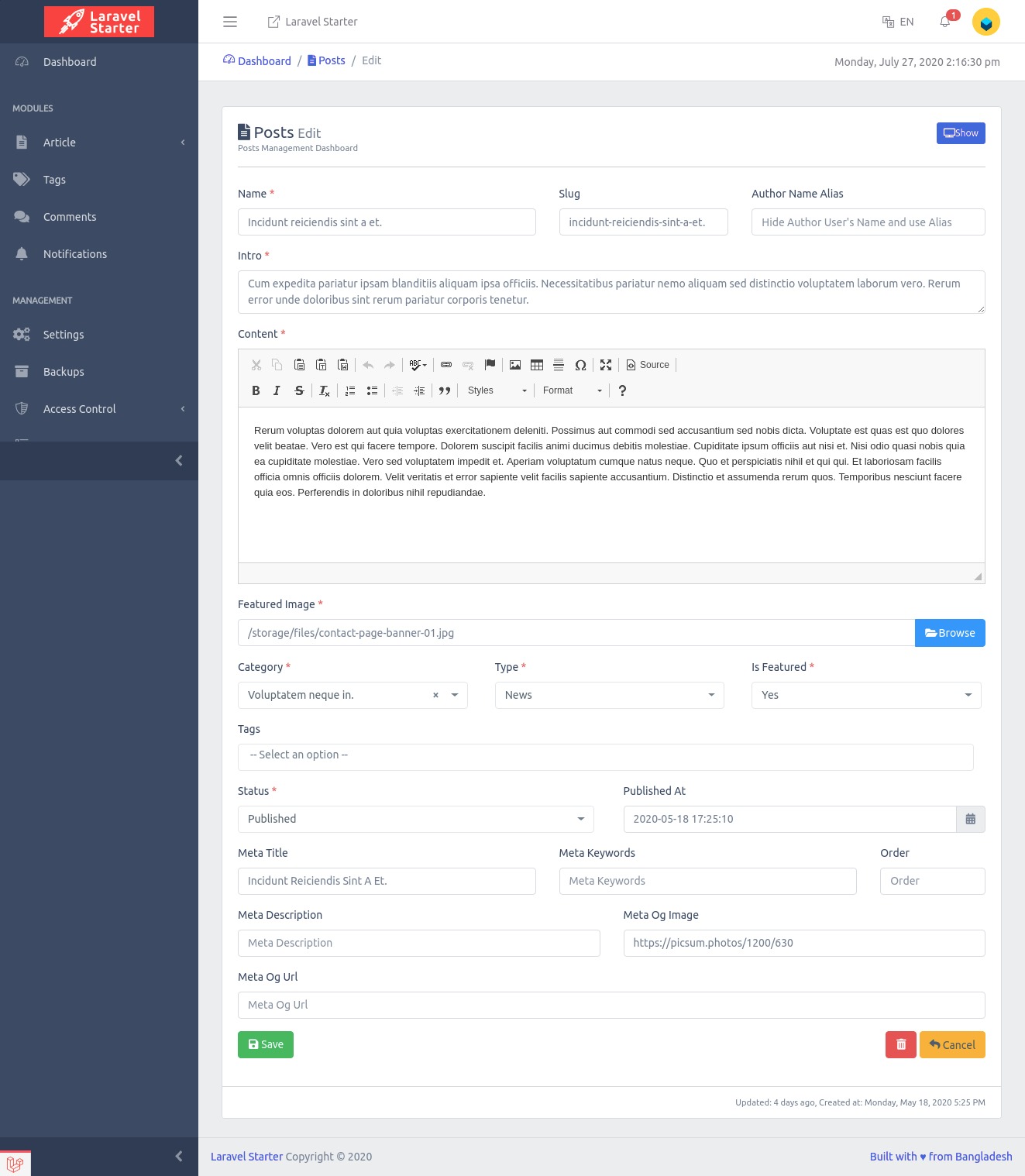 Pricing page preview