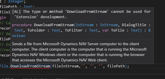 Support Function Downloadfromstream Issue 448 Microsoft Al Github