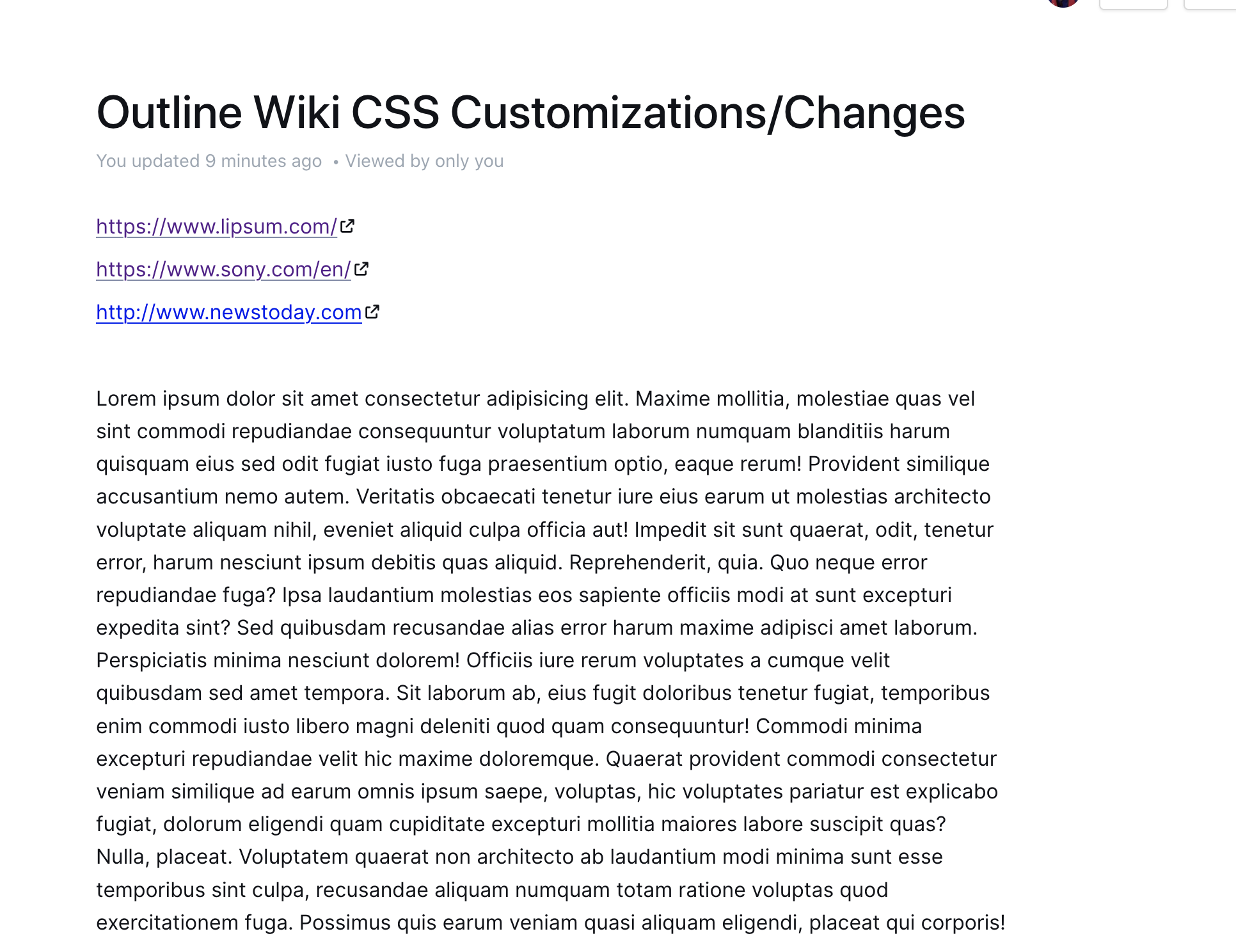 Permanently modifying the CSS for my self-hosted install ... · outline ...