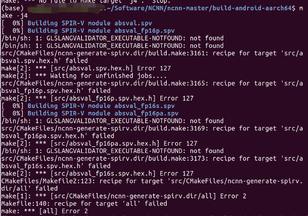 编译android版本的ncnn时出错 · Issue #2102 · Tencent/ncnn · GitHub