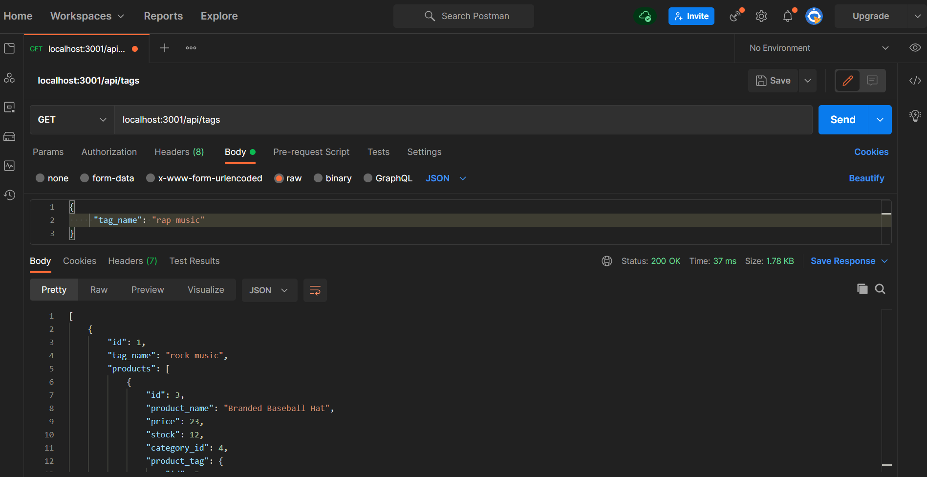 GitHub - AlexAbbamondi/E-Commerce-Back-End