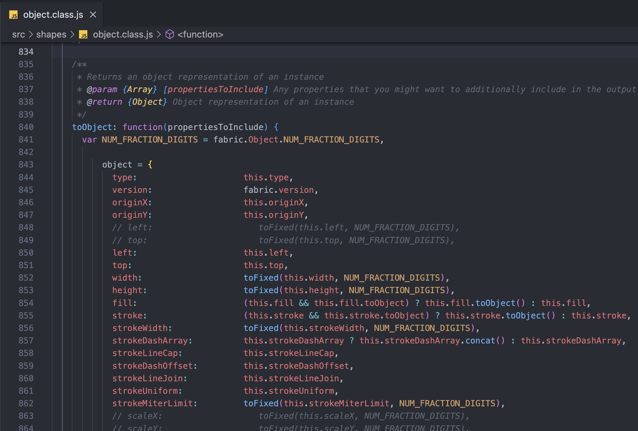 Why keep two decimal places when exporting? · fabricjs fabric.js