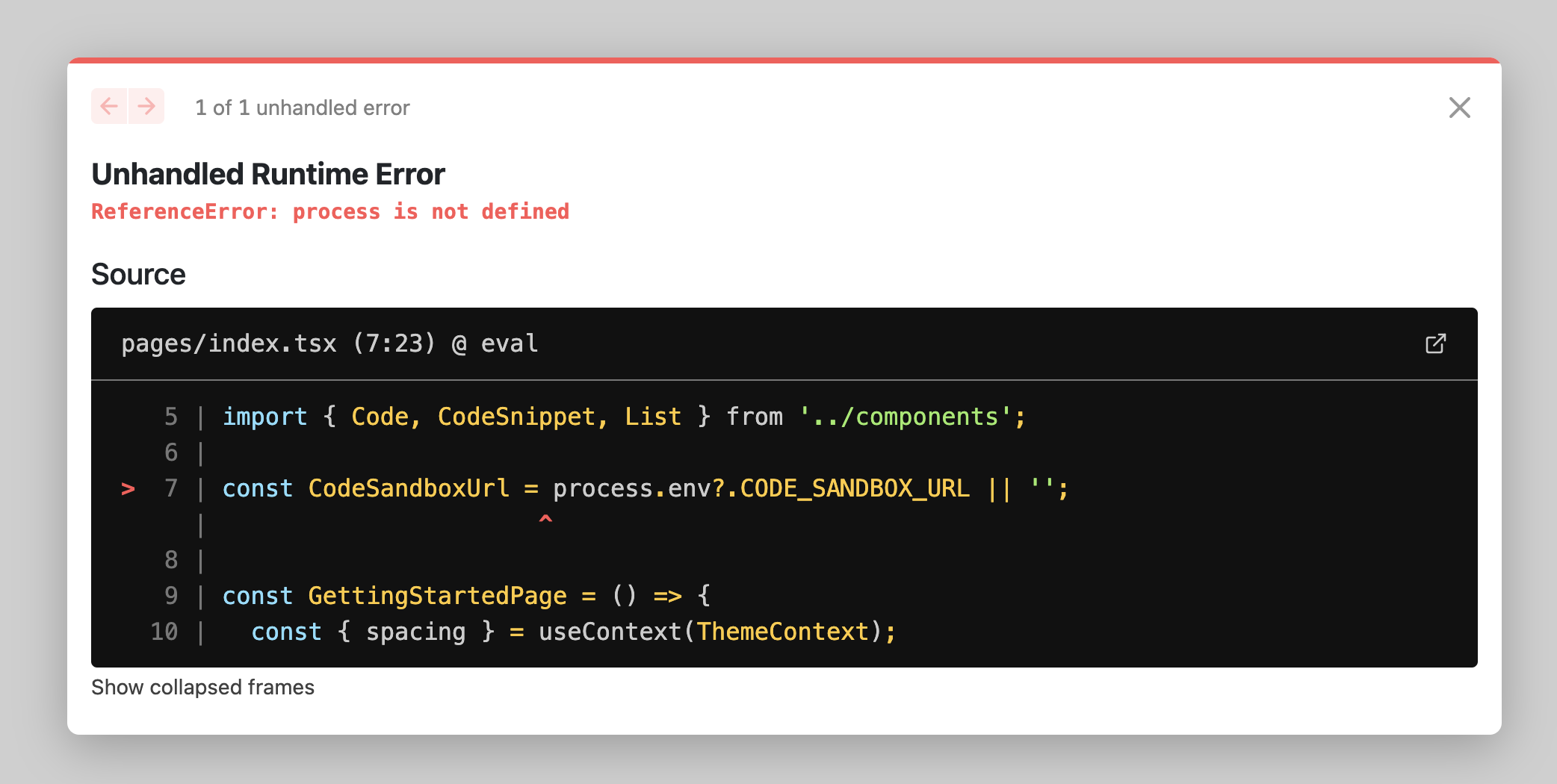fix(configs): fix process env variable by MariaJose · Pull Request #890 ...