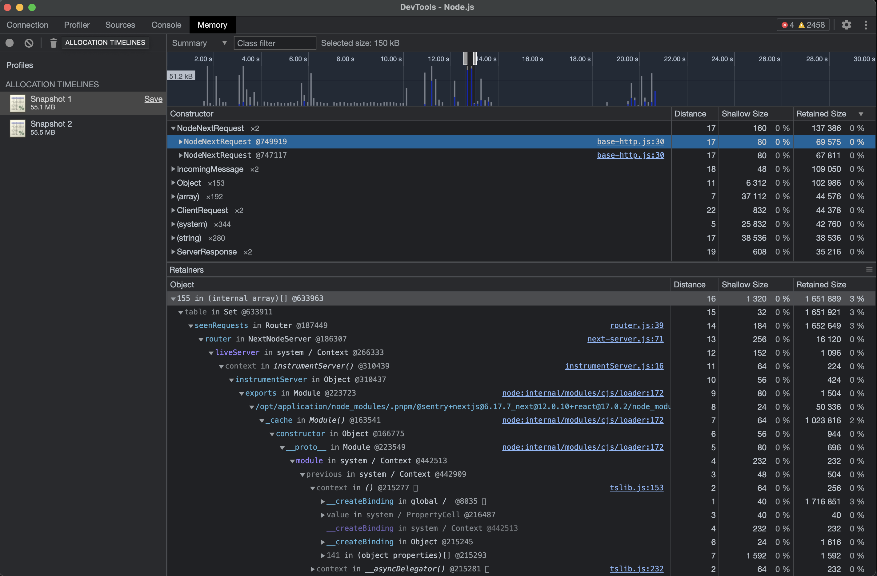 💾💧 Memory leak · vercel next.js · Discussion #34188 · GitHub