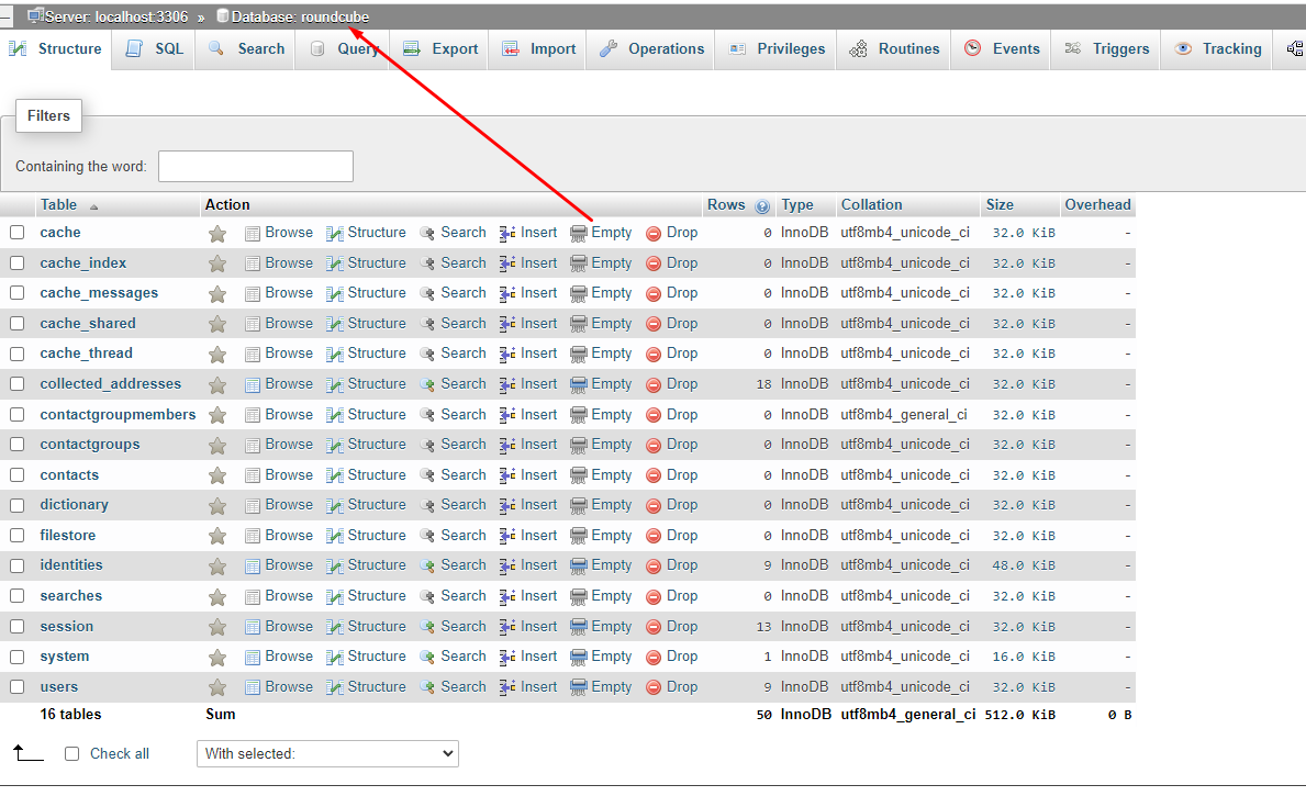 [Feature] Create Roundcube/Rainloop database for each user · Issue ...