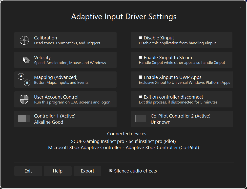 GitHub WindowStations/AdaptiveInputDriver BETA CANDIDATE for xinput