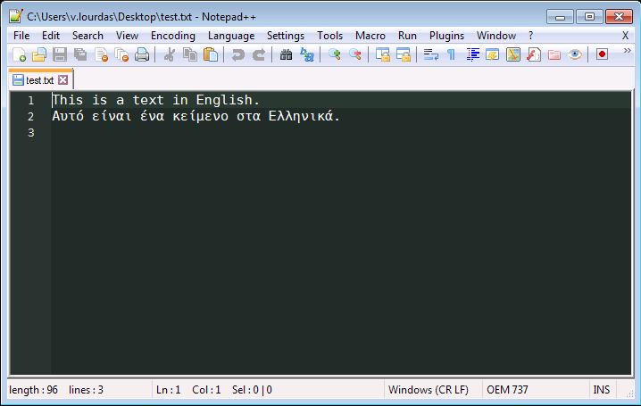 OEM 737 encoding broken from version 7.5.2 · Issue #3983 · notepad-plus ...