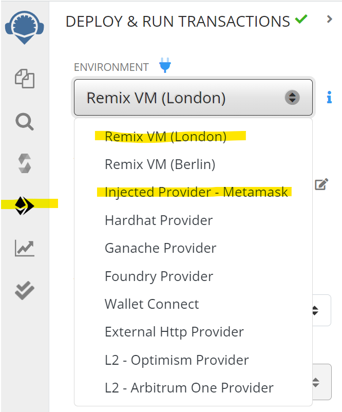 remix environment options
