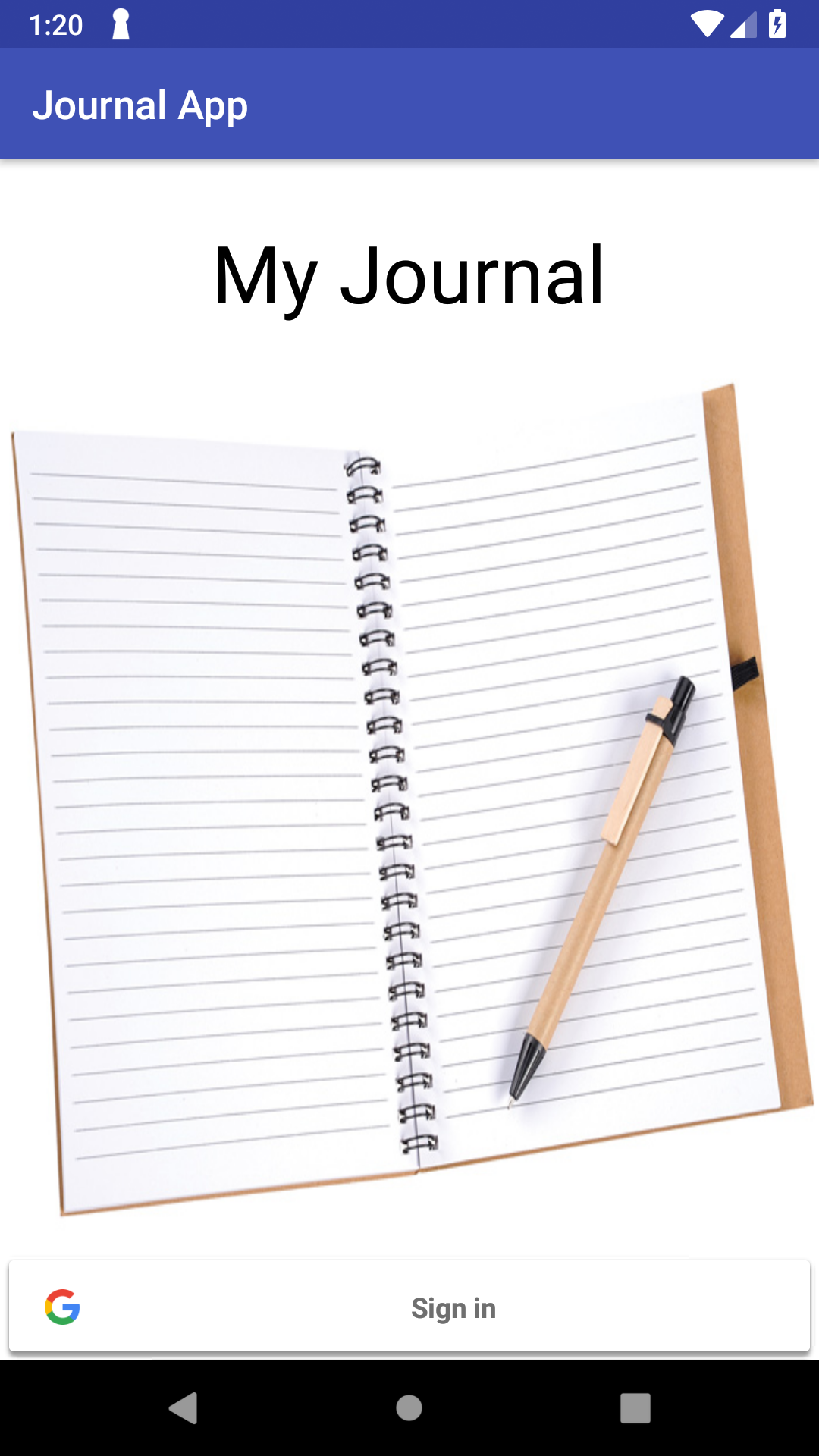 GitHub - ibabatunde/myjournalapp: 7 days of coding challenge, a ...