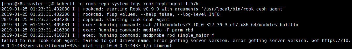 K8s cluster deployment root error · Issue #2556 · rook/rook · GitHub
