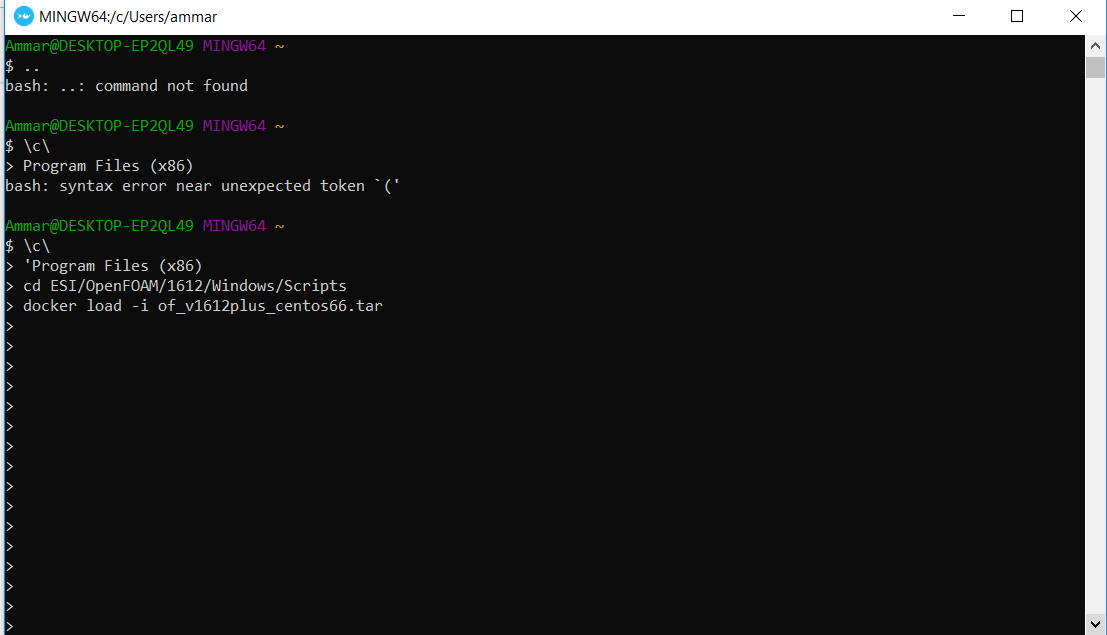 can't find image of .tar file | openfoam installation · Issue #374 ...
