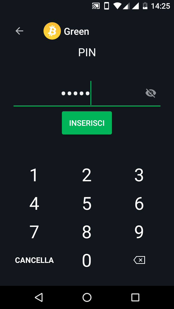 Stuck at verify PIN step. · Issue #22 · Blockstream/green_android