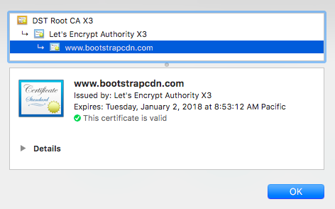 Update SSL cert · Issue #870 · jsdelivr/bootstrapcdn · GitHub