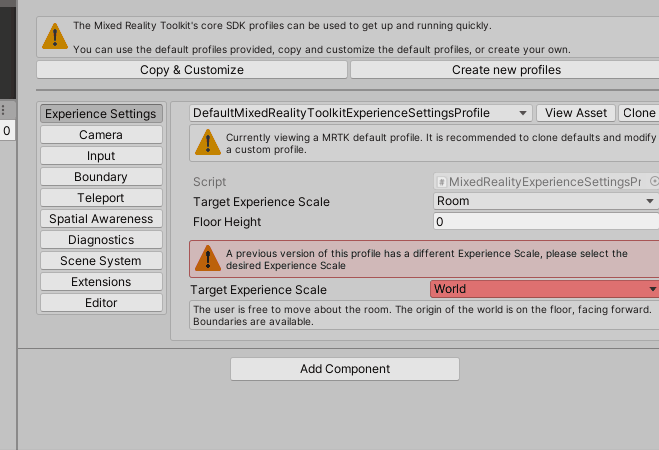 Experience Scale Migration