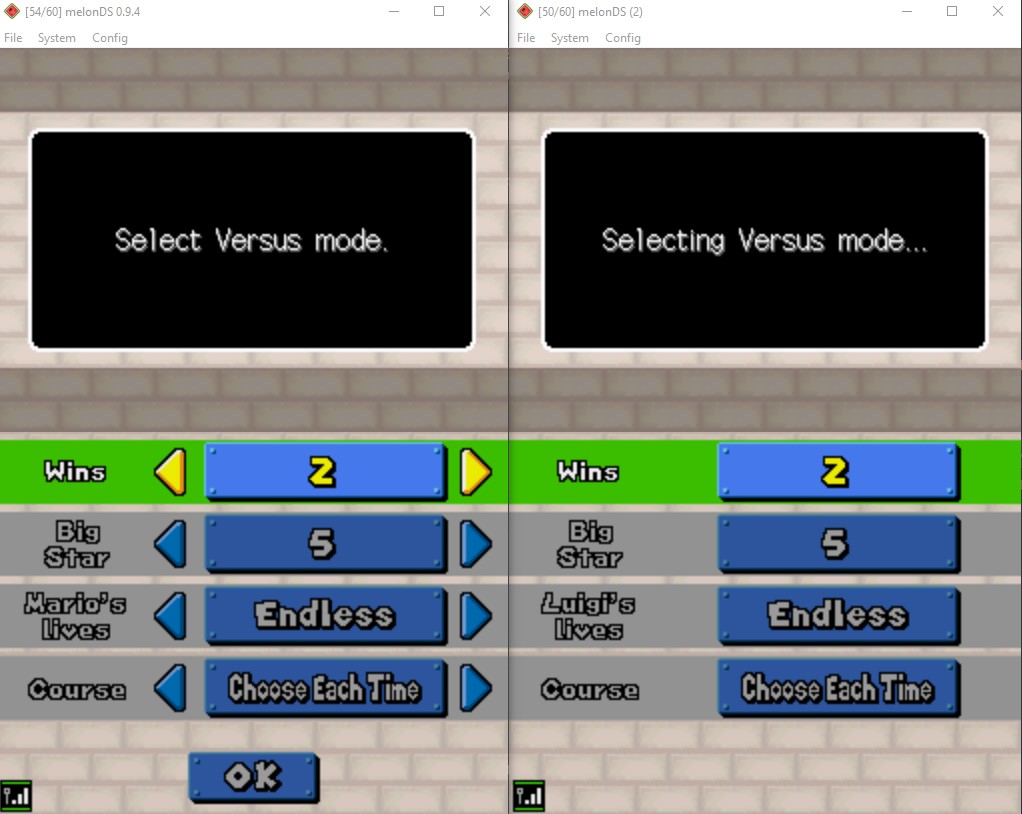 [Regression] Mario vs. Luigi Is Broken in MelonDS 0.9 · Issue 833