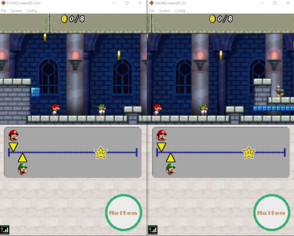 [Regression] Mario vs. Luigi Is Broken in MelonDS 0.9 · Issue 833