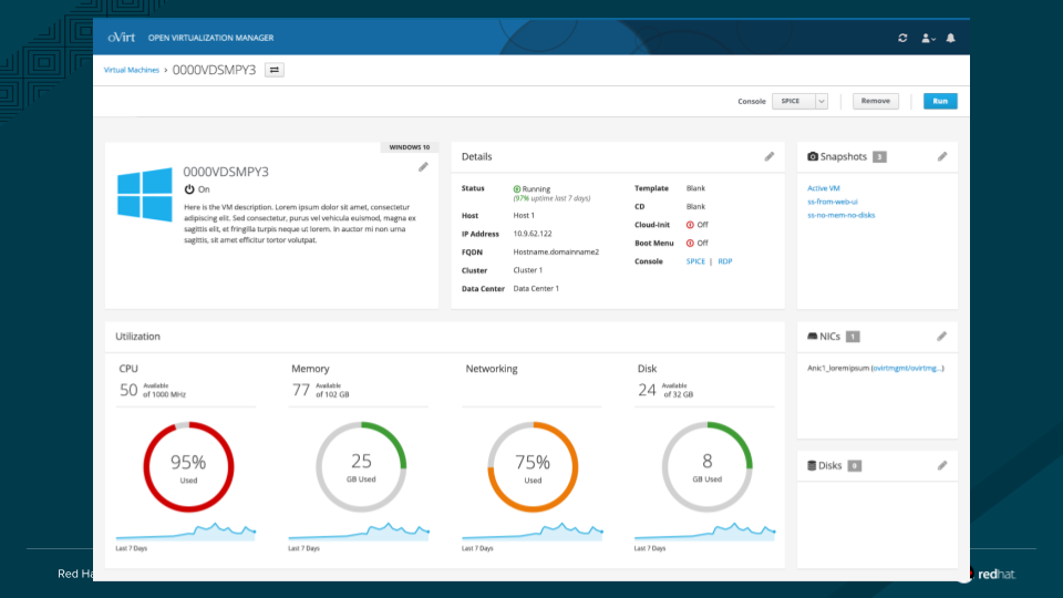 ovirt user portal - patternfly gaps 2