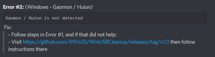 Not detecting my tablet (Huion H640P) · Issue #1105 · OpenTabletDriver ...