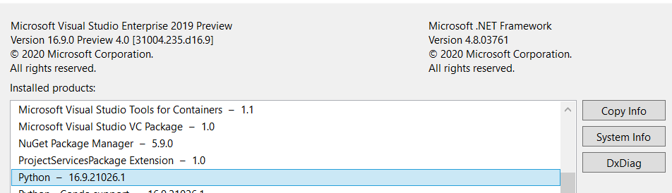 IntelliSense with show squiggles on the import statement can't work ...