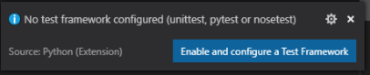 Unittest does not work. · Issue #12312 · microsoft/vscode-python · GitHub