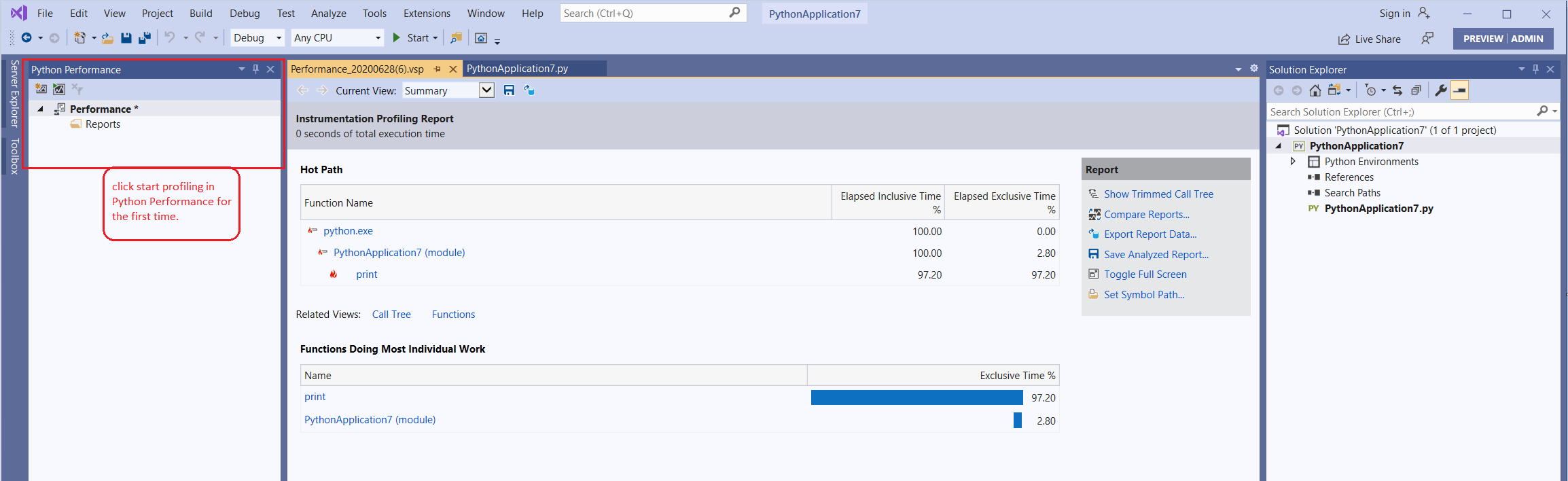 Vsp Explorer The file '.vsp' does not generated in the report folder in Python ...